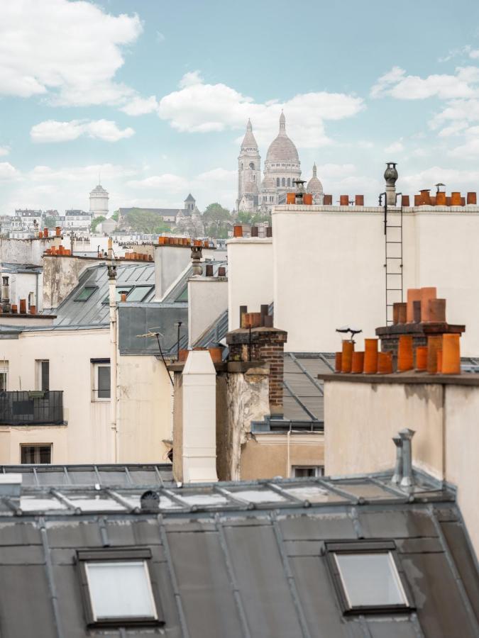 Hotel Brittany Paris Bagian luar foto